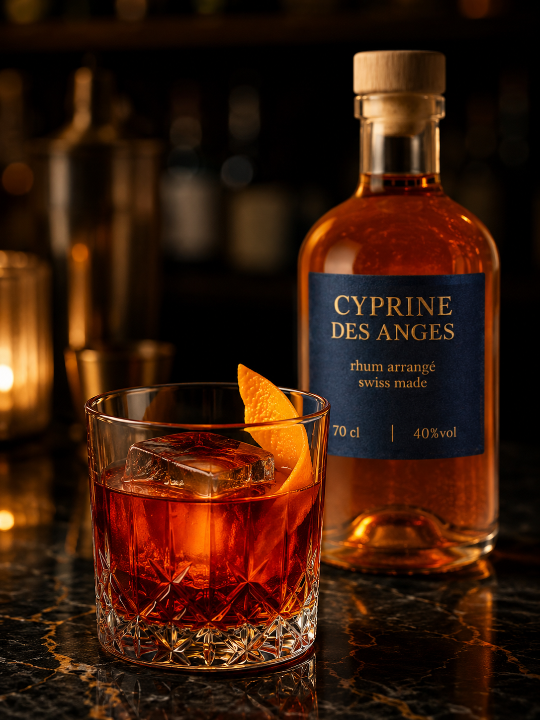 Cocktail L'Ange Déchu — Cyprine des Anges
