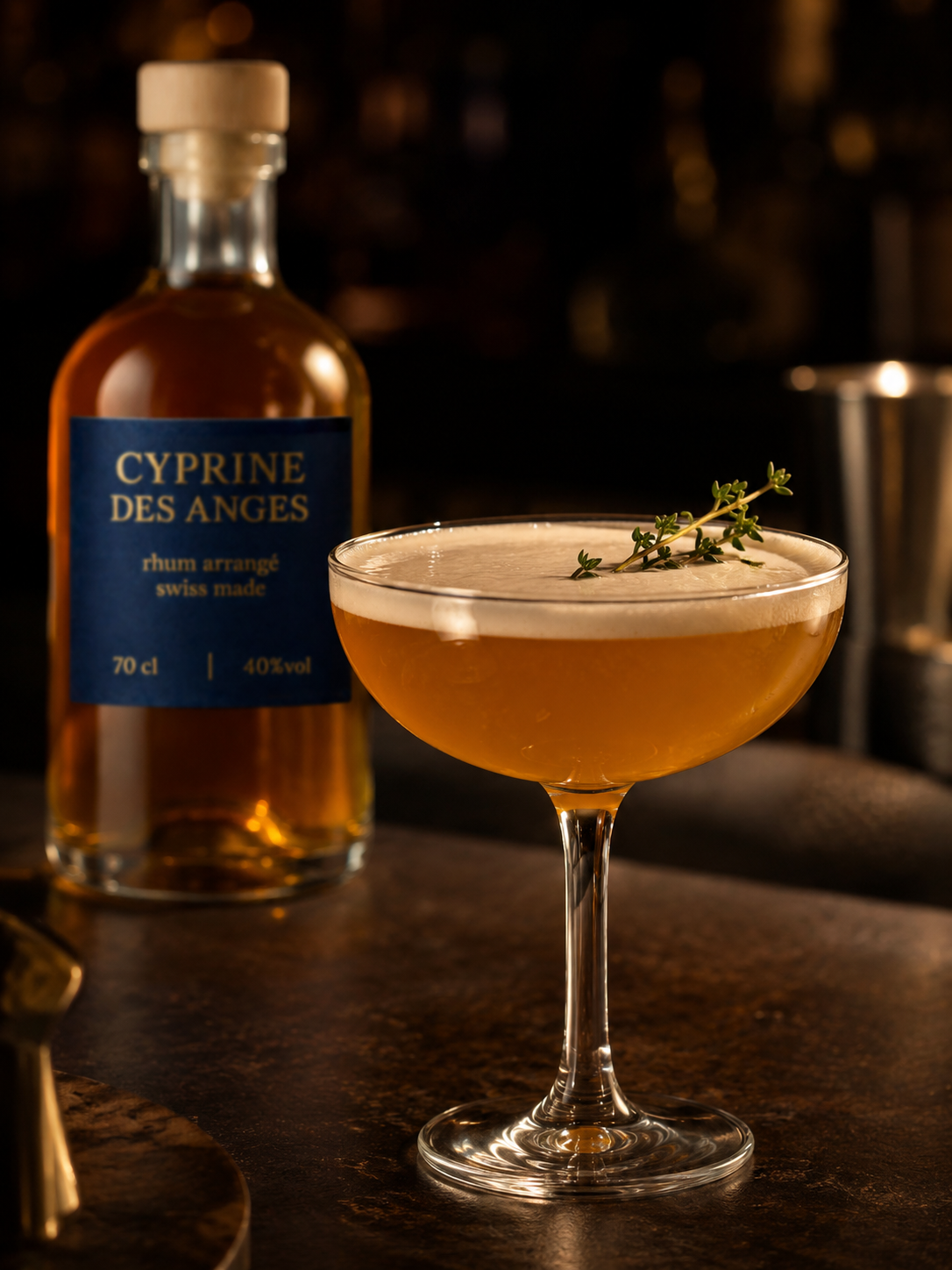 Cocktail Le Premier Péché — Cyprine des Anges